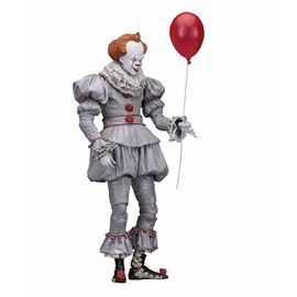 Pennywise Figure, replaacement Head Pennywise Anime Figures 18cm/7.1inch PVC Character Figurine Cosplay Model Collectible Handicrafts Gift