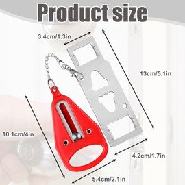 Portable Door Lock – Anti-Theft Travel Lock for Home, Hotel & Apartment Security | Easy to Install, Heavy-Duty & Compact | Extra Security for Doors & Dorm Rooms | No Tools Required