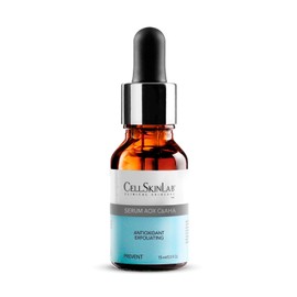 Cellskinlab Vitamin C 15% with AHA Serum – Serum AOX C&AHA - Antiwrinkle Facial Serum for Oily or combination skin – Hyaluronic Acid with Glycolic and Lactic acid and Vitamin C Serum for Face.