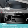 BestEvMod for EV9 Lower Center Console Organizer Tray Interior Accessories