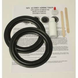 Foam Speaker Surround Repair Kit For HiVi 6.5"