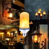 OMK Christmas Decorations Flame Light Bulbs, LED【Upgraded 2 Pack 】