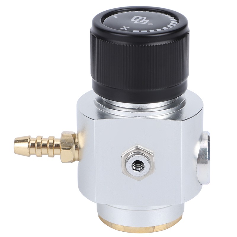 CO2 Mini Gas Regulator 0-90PSI Pressure Gauge with 5/16in Gas