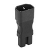 4Pcs IEC320 C14 to IEC320 C15 Power Adapter IEC320 C14