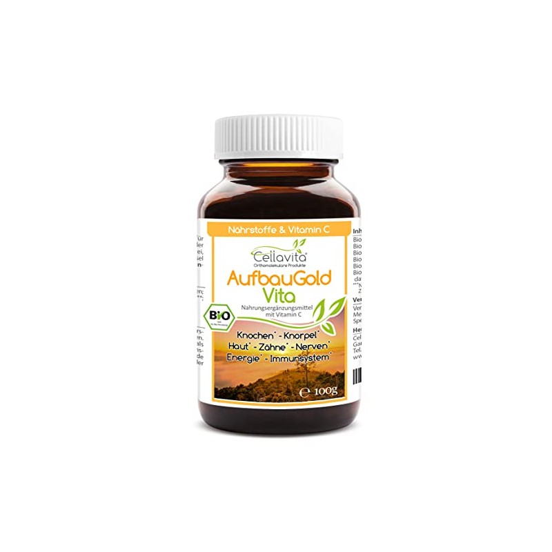 Cellavita Building Gold Vita (Organic) for Bones, Skin, Teeth, Cartilage,