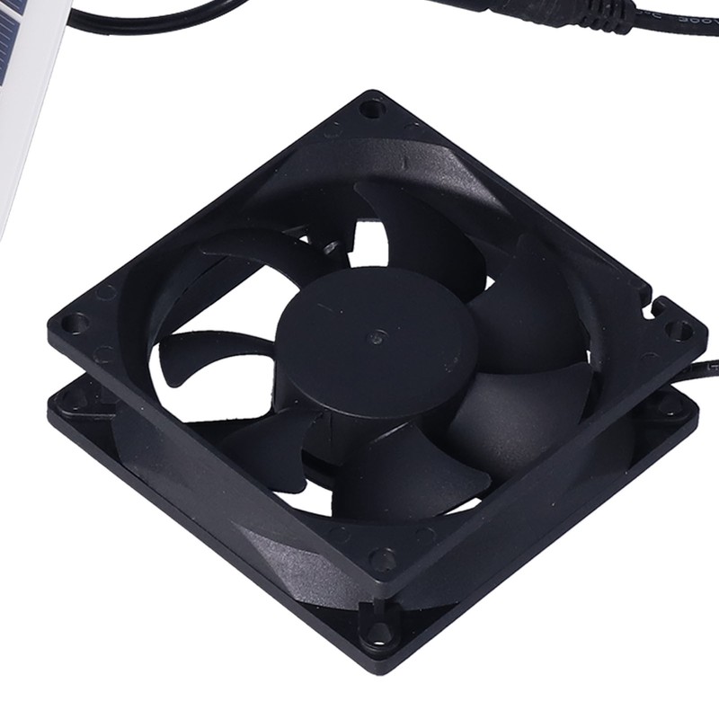 2.5W Solar Panel Fan Solar Pet Exhaust Air Flowing Fan