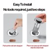 Zehhe Pop Up Bathroom Sink Drain Strainer Hair Catcher, Sink