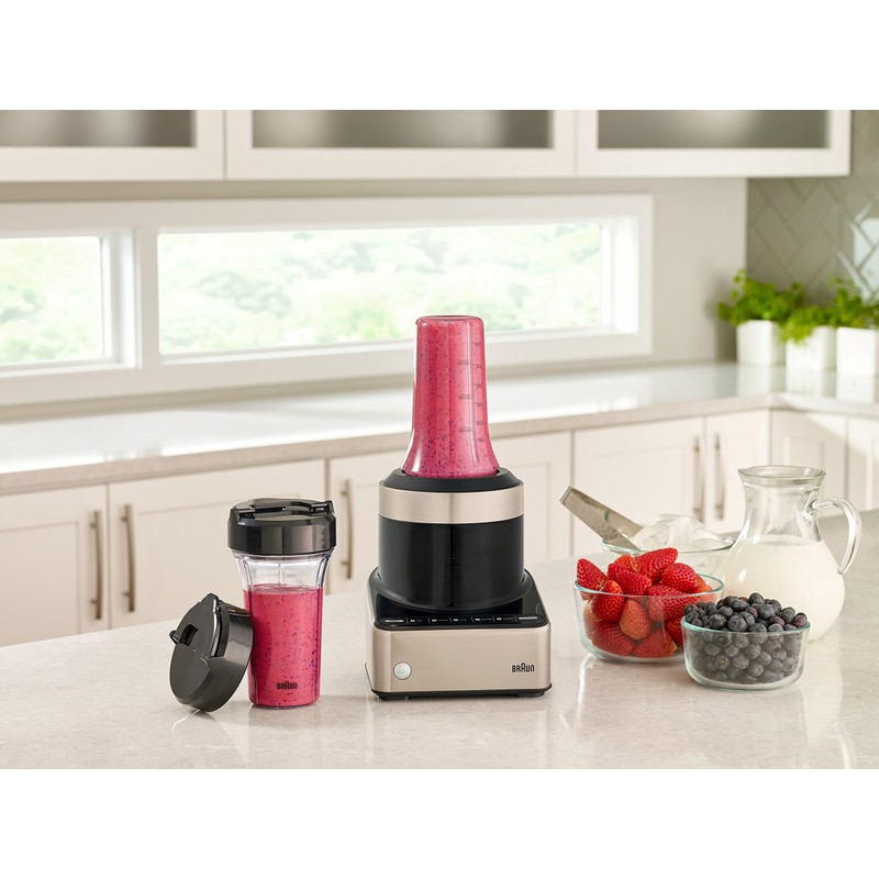 Braun JB71 PureMix Jug Blender Accessory Smoothie 2Go Blending Set,