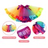 K-Acc Rainbow Birthday Girl Outfit – Shirt, Tutu Skirt, Hair