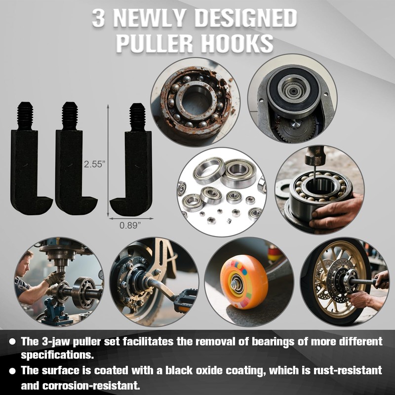 FITHOIST 36-in-1 Bearing Puller Kit,Blind Hole Bearing Puller,Bearing Separator with