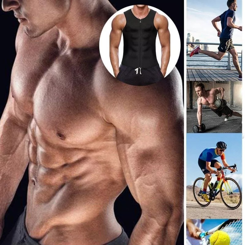 VF Chaleco Reductor Hombre Neopreno Calidad Premium Promo