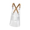 Rockible Transparent Waterproof TPU Apron - Unisex Adjustable Bib Apron