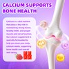 XIAAN Calcium Citrate Gummies 1200mg Calcium Gummies for Women &