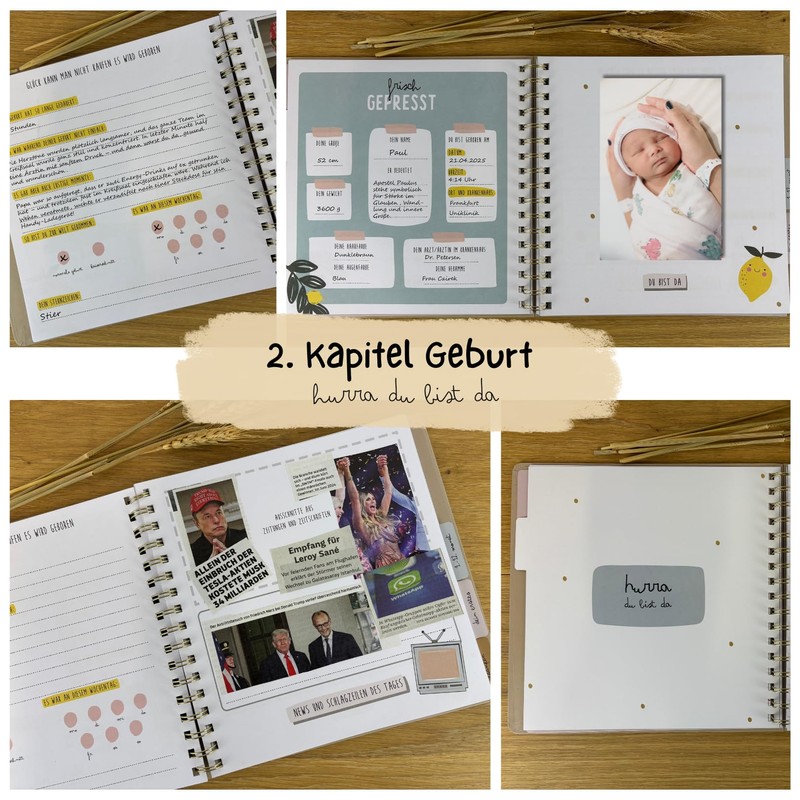 Baby Album My First Year, Memory Book to Fill in,