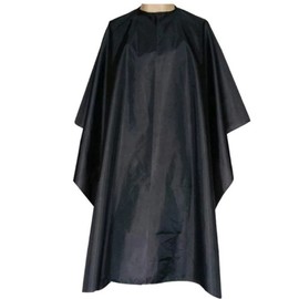 TMRBBesty Hairdressing salon capes, professional waterproof cape, hairdressing cape for hair cutting, for hairdressers and hairdressers, hair dye, perm black, black, Einheitsgröße