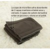 3 Absorbentes Nocturnos Charcoal 5 Capas Alva Baby Original