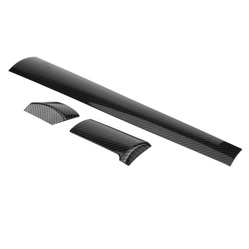 6Pcs Car Console Center Dashboard Cover Trim Decorative Stickers for