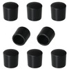 Door Stop Bumper Tips DGBRSM 8pcs Black 0.39 Inch Door