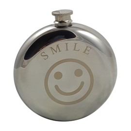 Smile Flask Gift Set