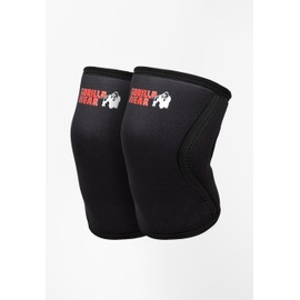 GORILLA WEAR 7mm Knee Sleeves - Black
