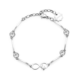 Brosway BHKB029_0 Women's Bracelet, Stainless Steel, Crystals