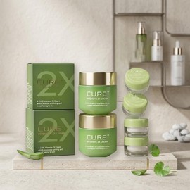 [Main product 50g×2+3.5g×4]Kim Jeong-moon Aloe Cure Plus Intensive 2X Cream / [본품50g×2개+3.5g×4개]김정문알로에 큐어플러스 인텐시브 2X 크림