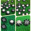 QIBZI Golf Spikes Golf Shoe Spikes Golf Shoe Cleats with