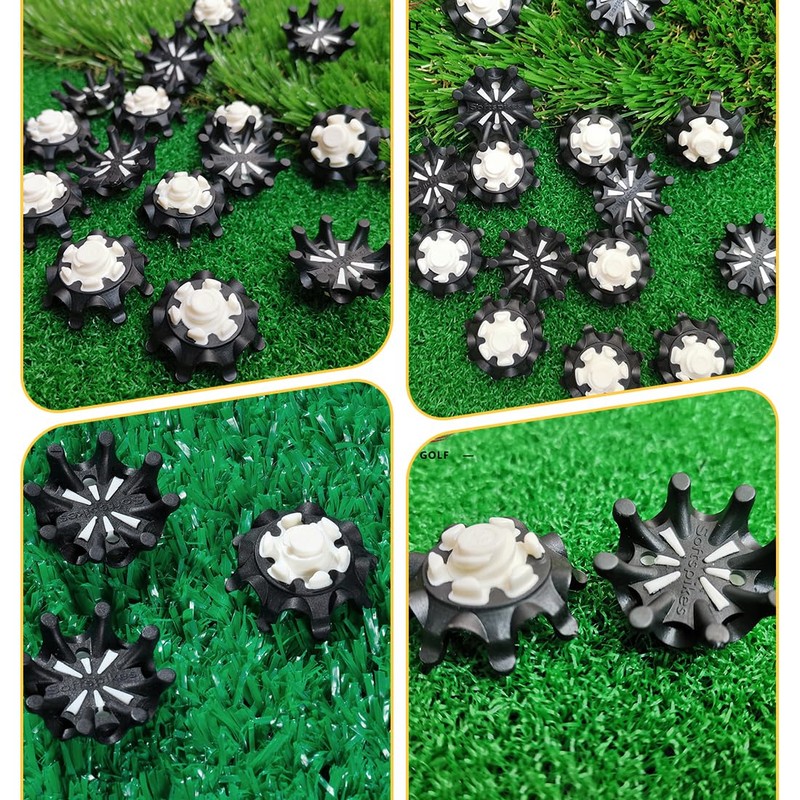 QIBZI Golf Spikes Golf Shoe Spikes Golf Shoe Cleats with