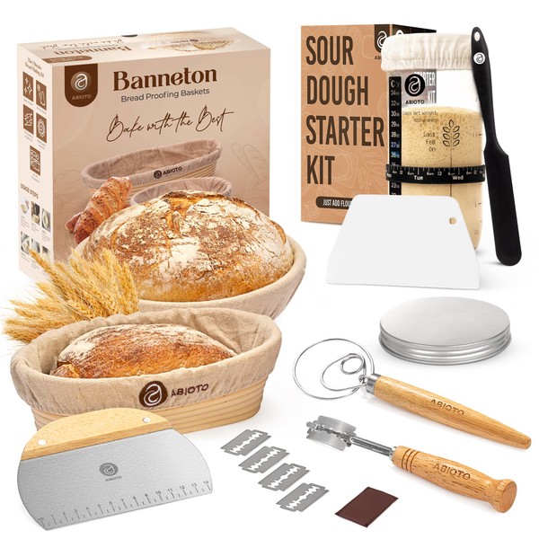 ABIOTO Sourdough Tools and Supplies - A Complete Sourdough Bread