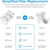 LEVOIT 10 Cup Water Filter Pitcher BPA Free 5-Layer Filtration