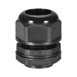 uxcell M32 Cable Gland 5 Holes Waterproof IP68 Nylon Joint Adjustable Locknut for 6-8mm Dia Wire