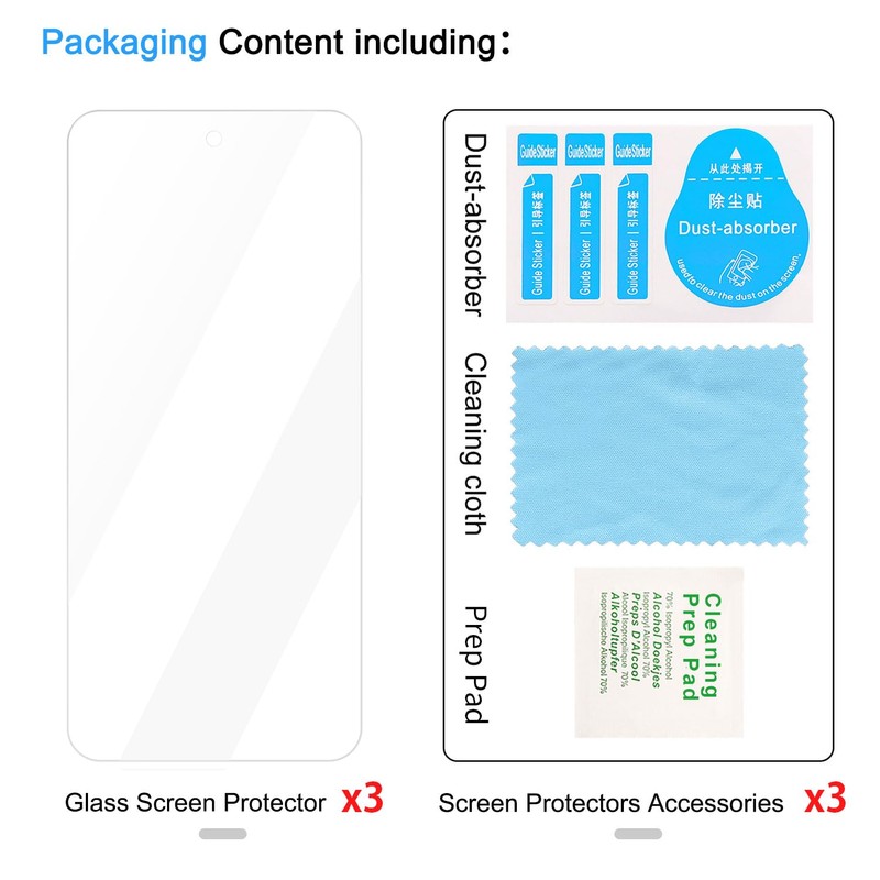 Lokyoo 3 Pack Screen Protector for Moto G 2026/ Moto