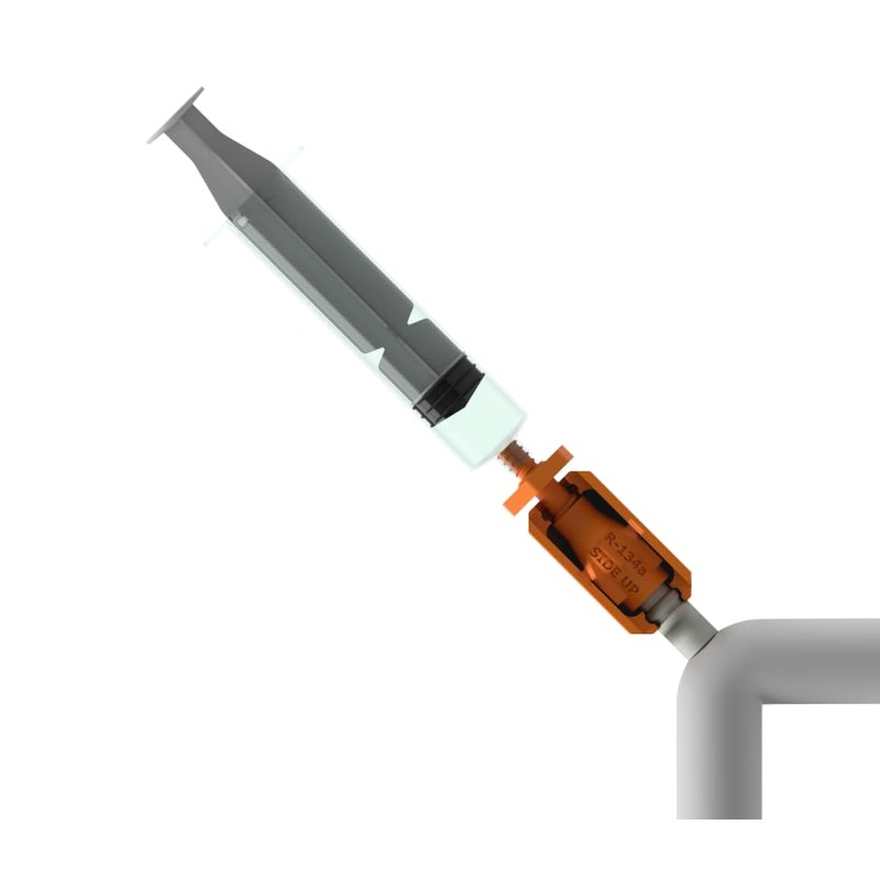 LEAKFINDER LF200CS AC Leak Sealant Single-Use Syringe Injector