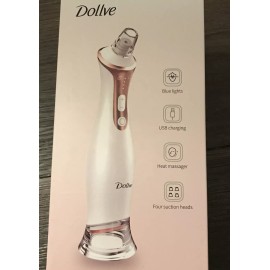 DOLLVE BLACKHEAD REMOVER VACUUM USB CHARGE HEAT MASSAGER
