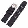 Compatible Replacement Luminox 22mm Watch Rubber Band Strap with Spring