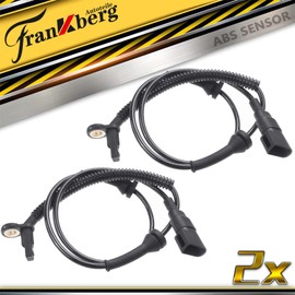 Frankberg 2x ABS sensor wheel speed front left right for Fiesta V JD JH Van Fusion JU 2 DY 1.25L 1.4L 1.6L 2002-2008 1151951