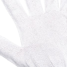 San Jamar SG10 Cut Resistant Glove with Dyneema, Small, White