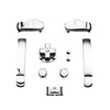 eXtremeRate Replacement Full Set Buttons Shiny Colors for Gameboy Advance