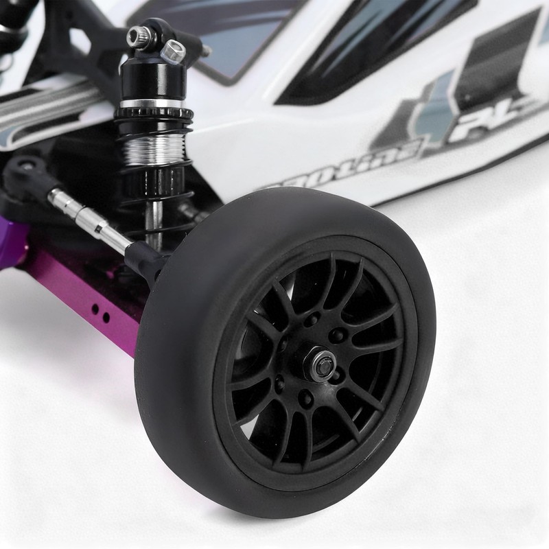 keeda 4Pack Rubber Tires and Wheels, Suitable for Losi Micro