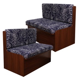 CRFATOP 2 Sets RV Dinette Cushion Covers Printed Camper Cushion Slipcover Stretch 2 Seat Sofa Chair Cover Furniture Protector for RV Camper Car Bench 2 Backrest Covers & 2 Bench Covers,41