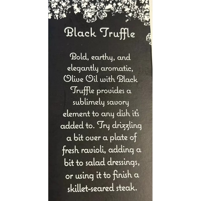Trader Joe's Truffle Oil Duo Olive Oil Black White Truffle