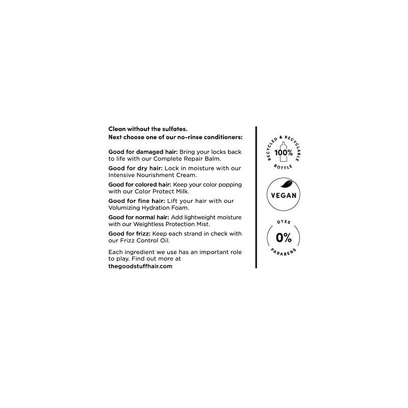 The Good Stuff Shampoo Gentle Sulfate Free 7.7 oz