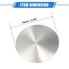 VekAuto 4 Pcs Wheel Center Cap Sticker, 75mm Universal for