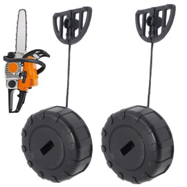 Pack of 2 Fuel Cap Chainsaw, Filter Tank Cap, Oil Cap Chainsaw Replacement Parts, Chainsaw Oil Blanket, for MS180 MS170 018 017 MS 180 170 Chainsaw, Chainsaw Replacement No. 1130 350 0500