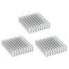 PATIKIL Heatsink 40x40x11mm, 3 Pcs Aluminum Cooler Radiator Heat Sink
