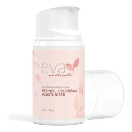 Crema Antienvejecimiento Eva Naturals con Retinol, para Todo Tipo de Piel, 50 mL