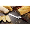 Ergo Chef Crimson Series 8-Inch Serrated Offset Bread & Deli