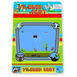 Tinworld Tin Sign: Duck Hunt Arcade Game Sign Room Shop Marquee Retro Classic Gaming Console C678
