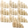 AEVVV Lot of 10 Set by 5 pcs Blank Wooden