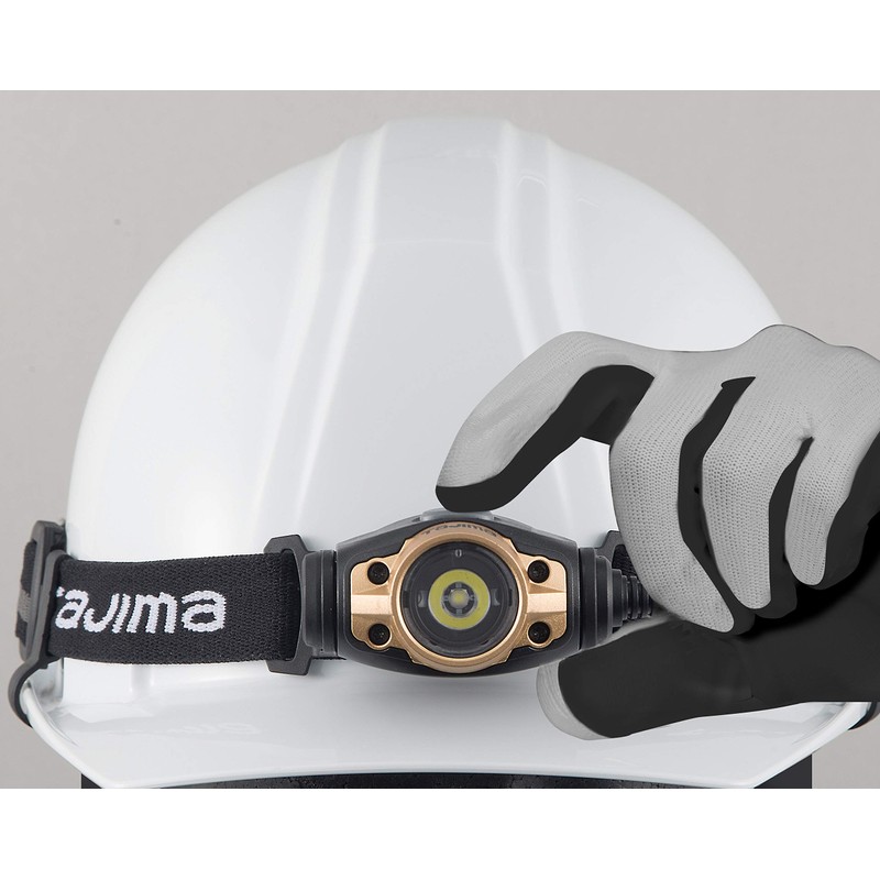 Tajima LE-F351D-G LED Headlight, Gold, Brightness Up to 350 lm